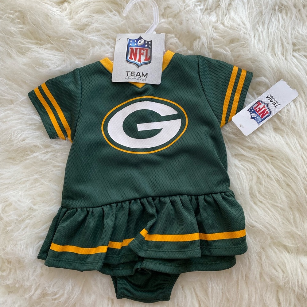 NWT Green Bay Packers dress and bloomers